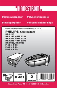 H481 i gruppen Dammsugarpsar / Philips / HR 6937 hos Dammtussen.se (5543)