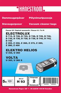 Dammsugarpåsar H93