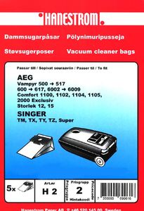 H2 i gruppen Dammsugarpsar / AEG / Vampyr 6002 till 6009 hos Dammtussen.se (5573)