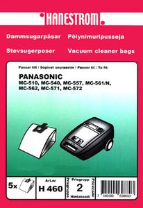 H460 i gruppen Dammsugarpsar / Panasonic / MC-571 till MC-572 hos Dammtussen.se (5576)