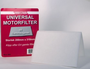 Dammsugare motorfilter