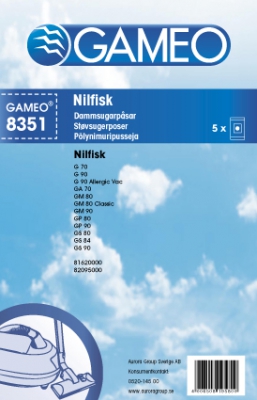 8351 i gruppen Dammsugarpsar / Nilfisk / GAD hos Dammtussen.se (8351)