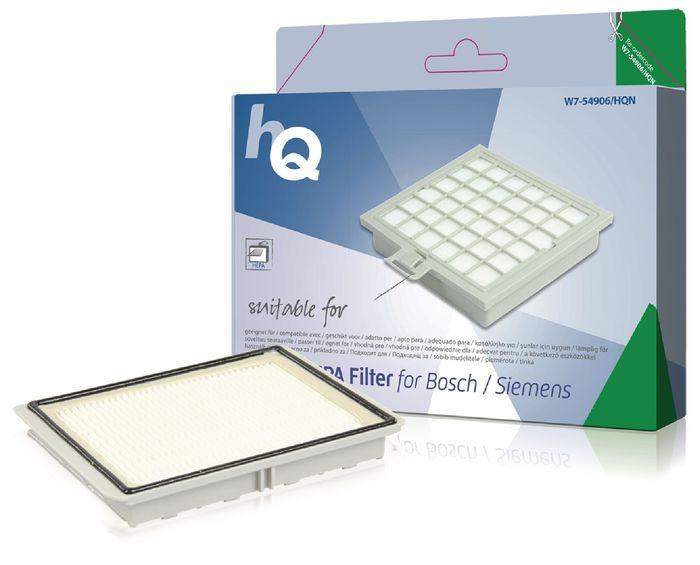 Hepafilter f�r Bosch BSA och Siemens VS med flera modeller